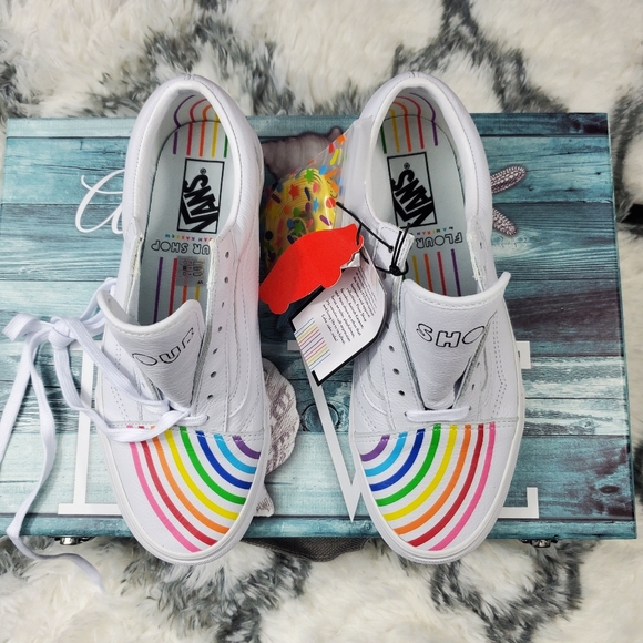 Vans old skool flour shop rainbow 🌈 - Picture 10 of 12
